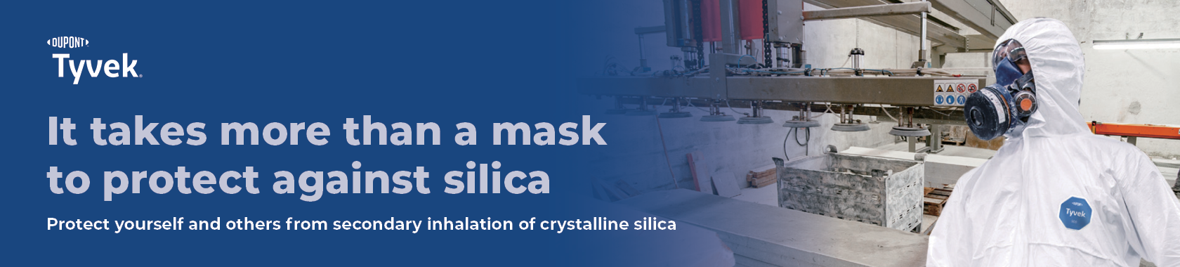 PROTECTION AGAINST SECONDARY INHALATION OF SILICA